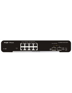 REYEE SWITCH CLOUD CAPA 2 - 8 PUERTOS GIGABIT+ 2 SFP GIGABIT - VELOCIDAD 10/100/1000 MBPS - STATIC LAG/DHCP SNOOP/IGMP SNOOP/POR 2