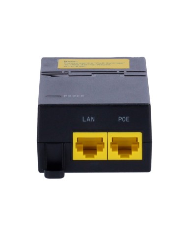 RUIJIE - INYECTOR POE PASIVO  - PUERTOS RJ45 10/100/1000 MBPS - POTENCIA  HASTA 30W A 52V - DISTANCIA MÁXIMA 100 M - DISEÑO COMP