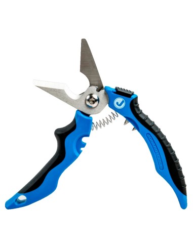 TIJERA MULTIFUNCIONAL PARA CORTE - CUCHILLAS DE ACERO INOXIDABLE JAPONÉS 4034 - CORTE DE CABLES DE COBRE BLANDO HASTA 6 MM - COR