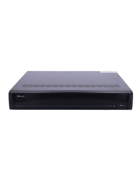 SAFIRE SMART - GRABADOR NVR PARA CÁMARAS IP GAMA B2 - 16CH PUERTOS POE / COMPRESIÓN H.265S / 4HDD - RESOLUCIÓN HASTA 12MPX / ANC