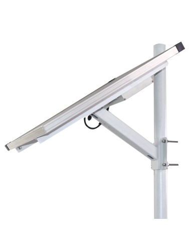 SISTEMA DE ALIMENTACIÓN AUTÓNOMA PARA CCTV - PANEL SOLAR DE 80W - BATERÍA LITIO LIFEPO4 256WH (20AH) - REGULADOR MPPT INTEGRADO