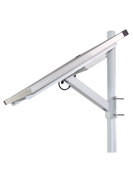 SISTEMA DE ALIMENTACIÓN AUTÓNOMA PARA CCTV - PANEL SOLAR DE 80W - BATERÍA LITIO LIFEPO4 512WH (40AH) - REGULADOR MPPT INTEGRADO