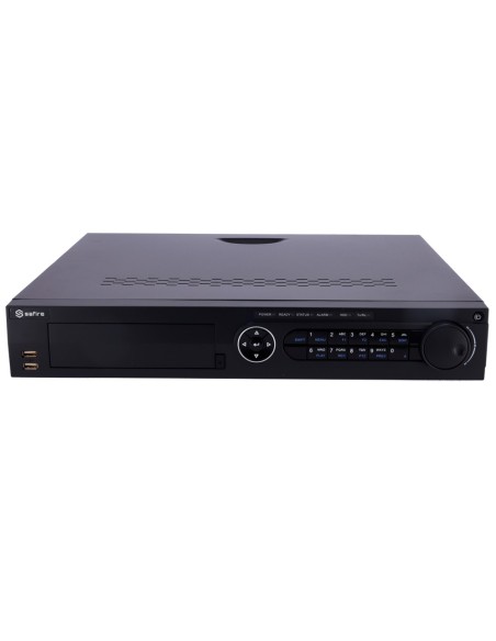 VIDEOGRABADOR 5N1 SAFIRE H.265PRO+ - 32CH HDTVI/HDCVI/AHD/CVBS/ 32+32 IP - 8 MPX / 5 MPX / 4 MPX / 3 MPX / 1080P / 720P - SALIDA