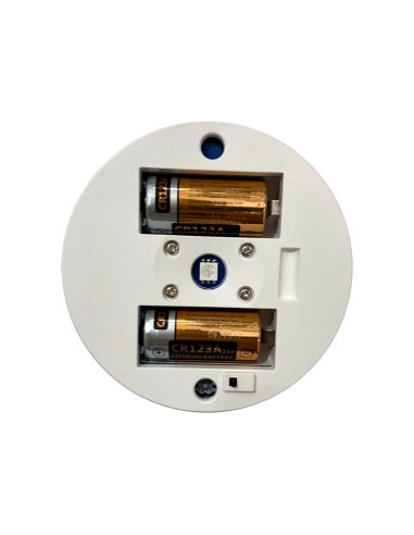 SIRENA PARA INTERIOR - INALÁMBRICO 868 MHZ - PRESIÓN SONORA MÁXIMA 90 DB - ANTENA INTERNA - ALIMENTACIÓN 4 PILAS CR123A 3.0 V -