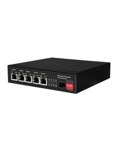 SWITCH POE - 5 POE-PORTS + 1 SFP - PORTGESCHWINDIGKEIT 10/100/1000 MBPS - 1XHI-POE (60W) + 2XPOE+ (30W) + 2X24/48V (25W) - BIS Z 2