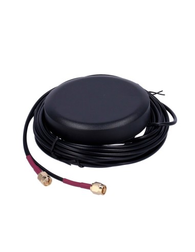 TELTONIKA - ANTENA 4G PARA TECHO DE VEHÍCULO - FRECUENCIA 698-960 Y 1710-2690MHZ - CONECTOR SMA MACHO - IMPEDANCIA 50 OHMIOS - C