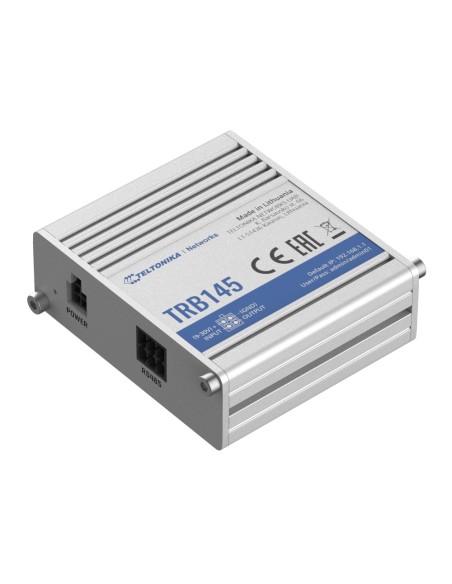 TELTONIKA GATEWAY 4G INDUSTRIAL - 4G CAT 1 / 3G / 2G - PORTA RS485 - CONECTOR MICRO USB - DESIGN COMPACTO