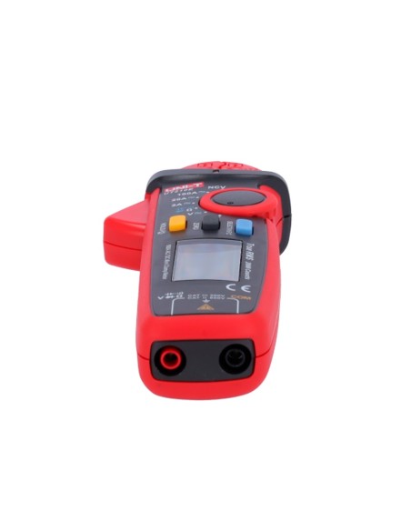 MINI PINZA AMPERIMÉTRICA - MEDICIÓN EN DC Y AC HASTA 600V Y 100A - MIDE RESISTENCIA Y CAPACITANCIA - AUTO RANGO | TEST DE DIODOS