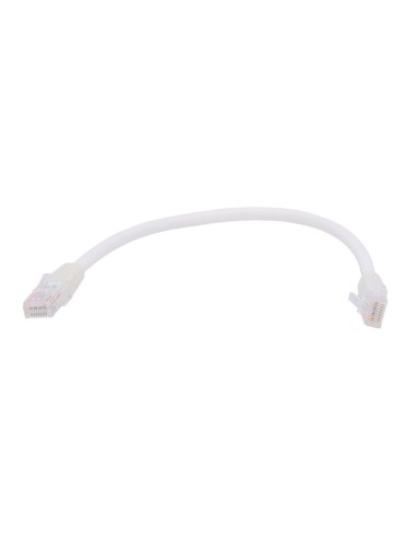 CABLE UTP SAFIRE - CATEGORÍA 6A - CONDUCTOR OFC, PUREZA 99.9% COBRE - ETHERNET - CONECTORES RJ45 - 0.3 M