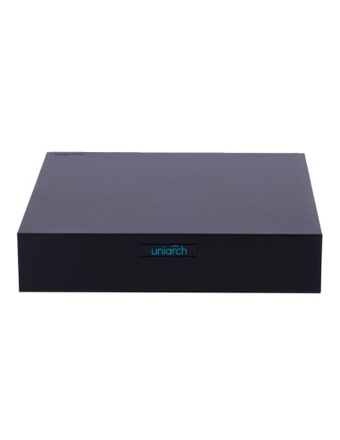 NVR UNIARCH 16 CH - 16 CH VÍDEO - ANCHO DE BANDA 64MBPS - SIP | UMD | BÚSQUEDA VCA - RESOLUCIÓN MÁXIMA 6 MP - ADMITE 1 DISCO DUR