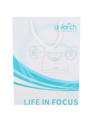 UNIARCH - SACO - PAPELÃO LAMINADO -  COR AZUL/BRANCO