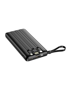 VEGER POWER BANK WITH LCD DISPLAY - CAPACITY 10000MAH - USB-C INPUTS, USB-A CABLE - USB-C USB-A OUTPUTS AND INTEGRATED CABLES - 2