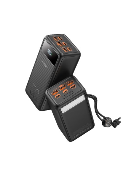 VEGER POWER BANK WITH LCD DISPLAY - CAPACITY 50000MAH - USB-C, MICRO USB, LIGHTNING INPUTS - USB-C, 3X USB-A OUTPUTS - LOADS 4 