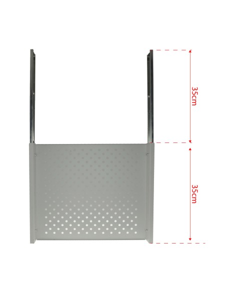 BANDEJA EXTRAÍBLE PARA CAJA FUERTE - COMPATIBLE CON VR120 Y VR120E - PARA DVR DE 1,5 / 2 U RACK - GUÍAS TELESCÓPICAS CON RODAMIE