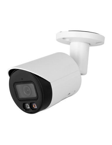 CÁMARA BULLET IP 4 MEGAPIXEL GAMA PRO - 1/3 PROGRESSIVE SCAN CMOS - COMPRESIÓN H.265+/H.265/H.264+/H.264 - LENTE 2.8 MM / LEDS