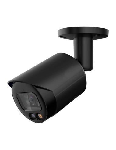 CÁMARA BULLET IP 4 MEGAPIXEL BLACK - 1/3 PROGRESSIVE SCAN CMOS - COMPRESIÓN H.265+/H.265/H.264+/H.264 - LENTE 2.8 MM / LEDS ALC