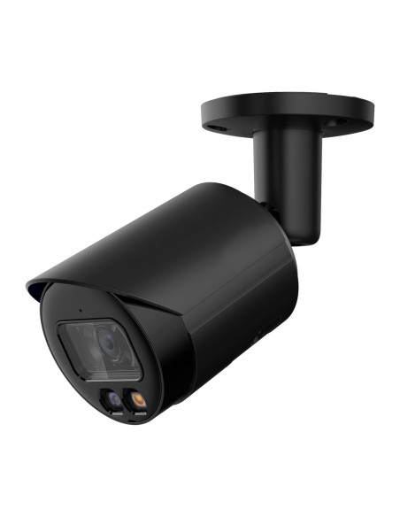 CÁMARA BULLET IP 4 MEGAPIXEL BLACK - 1/3 PROGRESSIVE SCAN CMOS - COMPRESIÓN H.265+/H.265/H.264+/H.264 - LENTE 2.8 MM / LEDS ALC