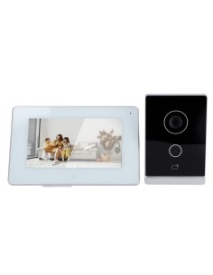 KIT DE VIDEOPORTERO - TECNOLOGIA IP Y POE - TCP/IP, WIFI Y SIP - INCLUYE PLACA Y MONITOR - MONTAJE EN SUPERFICIE - SOFTWARE SMAR 2