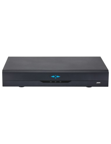 VIDEOGRABADOR 5N1 X-SECURITY - 16 CH HDTVI / HDCVI / AHD / CVBS / 16+16 IP - 4KL (7FPS) / 5M (12FPS) / 4M/3M (15FPS) - 1080P/720