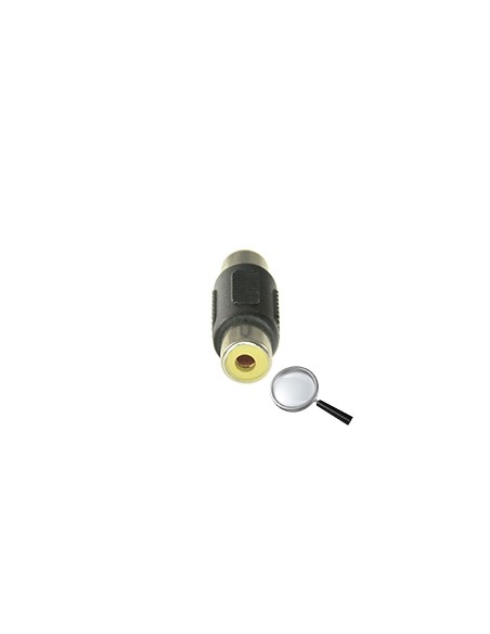 SAFIRE-STECKER - RCA-BUCHSE - RCA-BUCHSE - 31 MM (L) - 11 MM (B) - 3 G