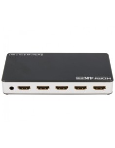 CONMUTADOR HDMI SWITCH 4E:1S, CON MANDO A DISTANCIA ACTVH006