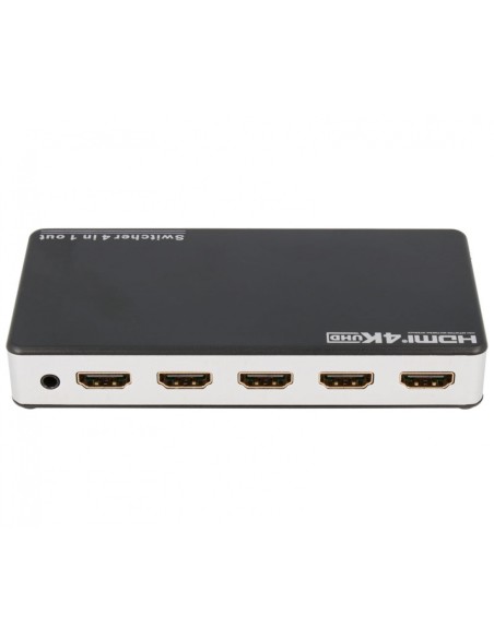 CONMUTADOR HDMI SWITCH 4E:1S, CON MANDO A DISTANCIA ACTVH006