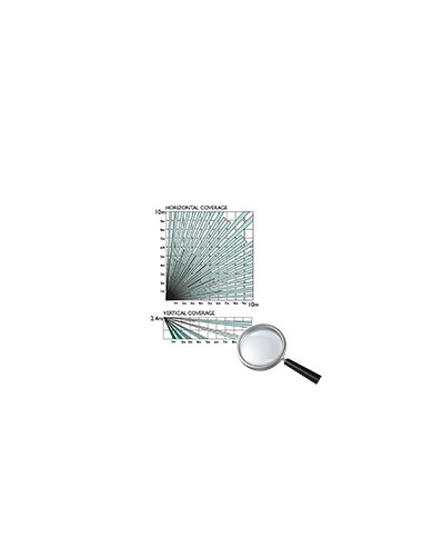 DETECTOR PIR ANTIMASCOTAS - APTO PARA USO EN INTERIOR - 1 SENSOR INFRARROJOS DUAL - CABLEADO - RANGO DE DETECCIÓN 10 M - CERTIFI