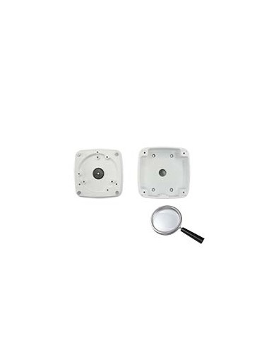 ANSCHLUSSBOX - FÜR BULLET- ODER DOME-KAMERAS - GEEIGNET FÜR DEN AUßENBEREICH - DECKEN- ODER WANDINSTALLATION - KABELSTIFT - FARB