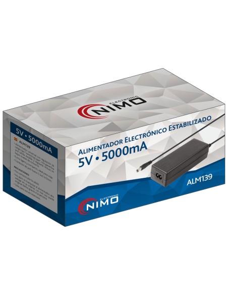 ALIMENTADOR ELECTRONICO UNIVERSAL 5VCC/5A