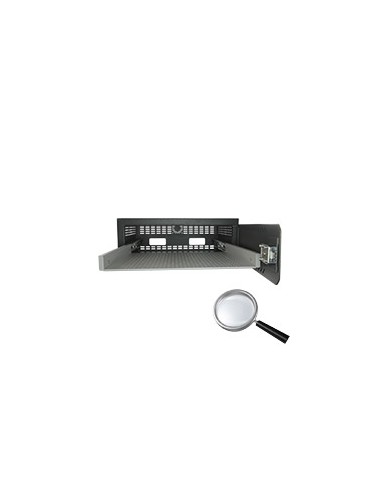 CAJA FUERTE PARA DVR - ESPECÍFICO PARA CCTV | PARA RACK DE 19&QUOT; - PARA DVR DE 1U RACK - CERRADURA MECÁNICA - CON VENTILACIÓN