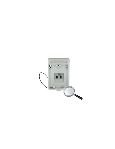 SOPORTE PARA PARED - APTO PARA USO EN EXTERIOR - COMPATIBLE CON DETECTORES XD - TAMPER CONTRA ARRANCAMIENTO - ARTICULACIÓN VERTI