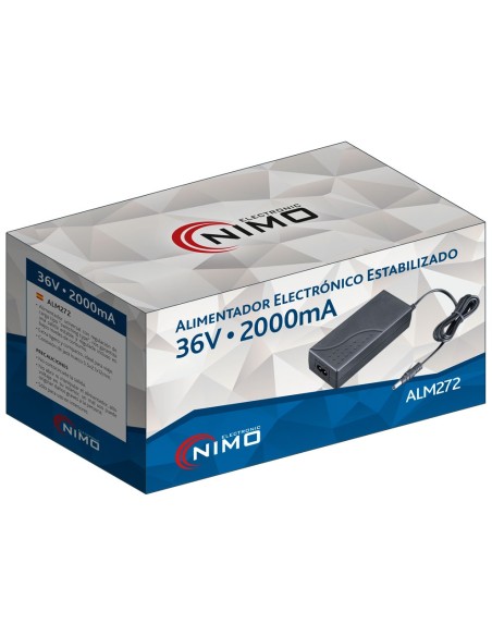 ALIMENTADOR ELECTRONICO UNIVERSAL 36VCC/2,0A ALM272