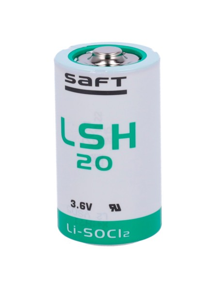 SAFT - PACK DE PILAS LSH20 - VOLTAJE 3.6 V - LITIO / 10 UNIDADES - CAPACIDAD NOMINAL 13000 MAH - COMPATIBLE CON RSI VIDEOFIED
