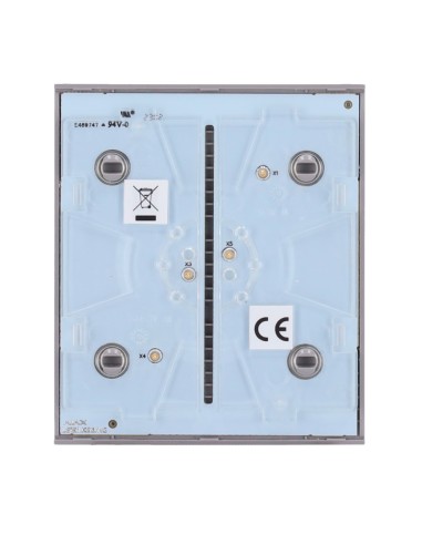 PANEL TÁCTIL PARA INTERRUPTOR DE LUZ SIMPLE  - COMPATIBLE CON AJ-LIGHTCORE-1G / -2W - RETROILUMINACIÓN LED - PANEL TÁCTIL CENTRA