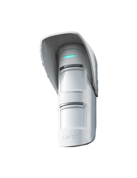 VISERA PARA DETECTOR DE EXTERIOR - COMPATIBLE CON AJ-OUTDOORPROTECT-W - APTO PARA USO EXTERIOR - COLOR BLANCO