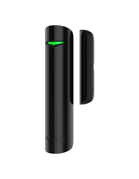 IMÁN GRANDE Y PEQUEÑO - AJ-DOORPROTECT-B Y AJ-DOORPROTECTPLUS-B - INSTALACIÓN SENCILLA - PLÁSTICO ABS - COLOR NEGRO