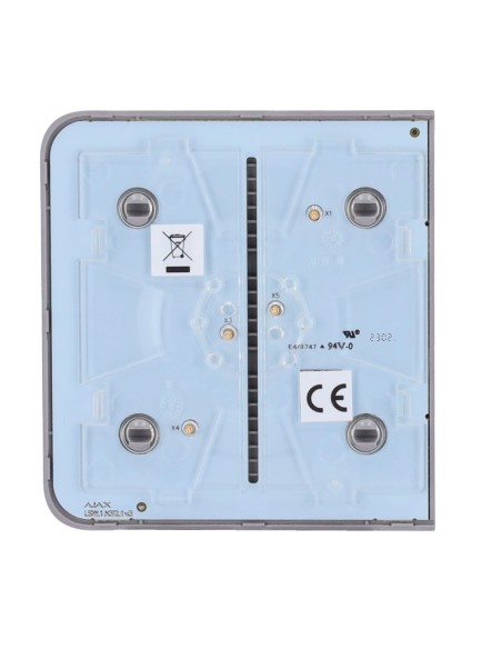 PANEL TÁCTIL PARA UN INTERRUPTOR DE LUZ - COMPATIBLE CON AJ-LIGHTCORE-1G / -2W - RETROILUMINACIÓN LED - PANEL TÁCTIL LATERAL SIN