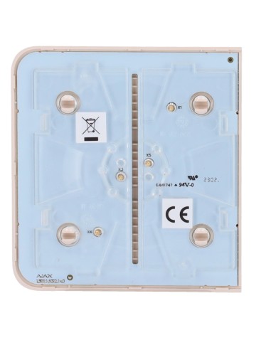PANEL TÁCTIL PARA UN INTERRUPTOR DE LUZ - COMPATIBLE CON AJ-LIGHTCORE-1G / -2W - RETROILUMINACIÓN LED - PANEL TÁCTIL LATERAL SIN