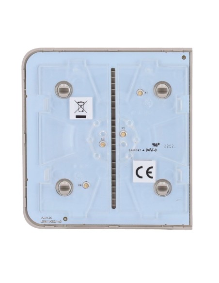 PANEL TÁCTIL PARA UN INTERRUPTOR DE LUZ - COMPATIBLE CON AJ-LIGHTCORE-1G / -2W - RETROILUMINACIÓN LED - PANEL TÁCTIL LATERAL SIN