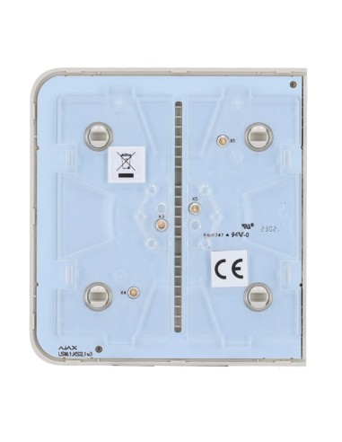 PANEL TÁCTIL PARA UN INTERRUPTOR DE LUZ - COMPATIBLE CON AJ-LIGHTCORE-1G /-2W - RETROILUMINACIÓN LED - PANEL TÁCTIL LATERAL SIN
