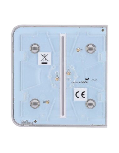 PANEL TÁCTIL PARA INTERRUPTOR DE LUZ DOBLE - COMPATIBLE CON AJ-LIGHTCORE-2G - RETROILUMINACIÓN LED - PANEL TÁCTIL LATERAL SIN CO