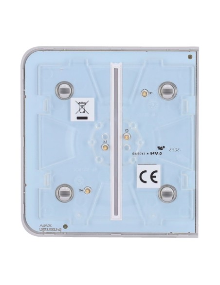 PANEL TÁCTIL PARA INTERRUPTOR DE LUZ DOBLE - COMPATIBLE CON AJ-LIGHTCORE-2G - RETROILUMINACIÓN LED - PANEL TÁCTIL LATERAL SIN CO