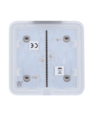 PANEL TÁCTIL PARA UN INTERRUPTOR DE LUZ - COMPATIBLE AJ-LIGHTCORE-1G / -2W - RETROILUMINACIÓN LED - PANEL TÁCTIL SIN CONTACTO -