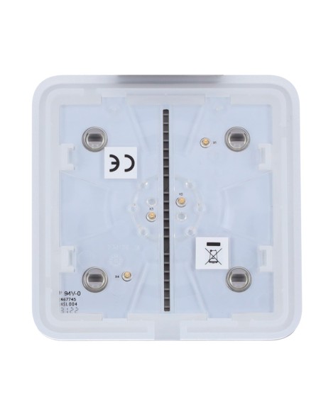 PANEL TÁCTIL PARA UN INTERRUPTOR DE LUZ - COMPATIBLE AJ-LIGHTCORE-1G / -2W - RETROILUMINACIÓN LED - PANEL TÁCTIL SIN CONTACTO -