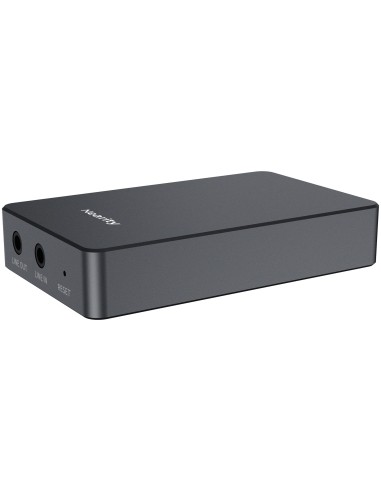 NEARITY DISPOSITIVO DE CONFERENCIA - CONVERSIÓN BIDIRECCIONAL  - DISEÑO COMPACTO - CONECTOR DE ENTRADA Y SALIDA JACK 3.5MM - PER