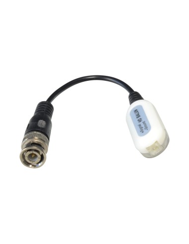 TRANSCEPTOR PASIVO POR PAR TRENZADO SAFIRE - OPTIMIZADO PARA HDTVI / HDCVI / AHD - 1 CANAL DE VÍDEO - PASIVO, CONECTOR DE 2 PINE