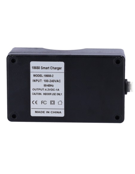 CARGADOR PARA BATERÍAS DE LITIO-ION 3.6-3.7V - 4.2V/1.0A  - DETENCIÓN AUTOMÁTICA DE CARGA - PROTECCIÓN CONTRA SOBRECARGA Y DESCA