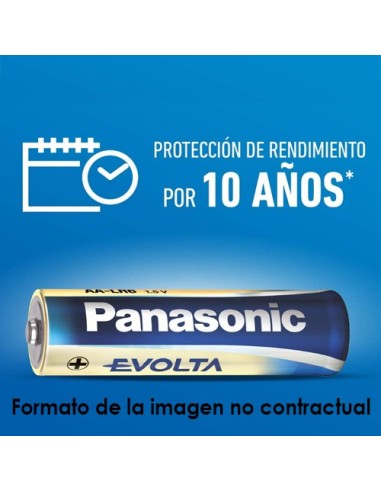 PANASONIC - PILA AA/LR06 - PACK DE 4 - 1.5 V - ALCALINA - PRECIO POR PILA. VENTA EN PACKS DE 4