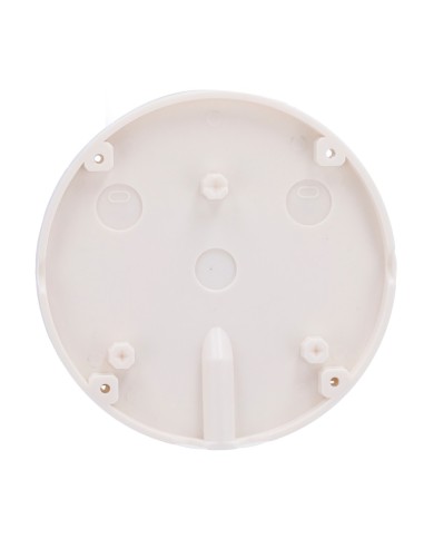 CAJA DE CONEXIONES PARA CÁMARAS BULLET Y DOMO - APTO PARA USO EXTERIOR - INSTALACIÓN EN TECHO O PARED - FABRICADO EN PLÁSTICO |