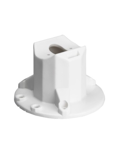 SOPORTE CON DOBLE ANCLAJE PARA TECHO - APTO PARA USO EN INTERIOR Y EXTERIOR - DIMENSIONES DE LA BASE 101 (Ø) MM - COMPATIBLE CON